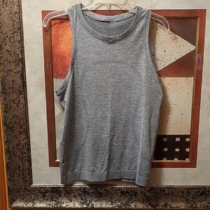 Lululemon Athletica Gray Sleeveless Muscle Tee